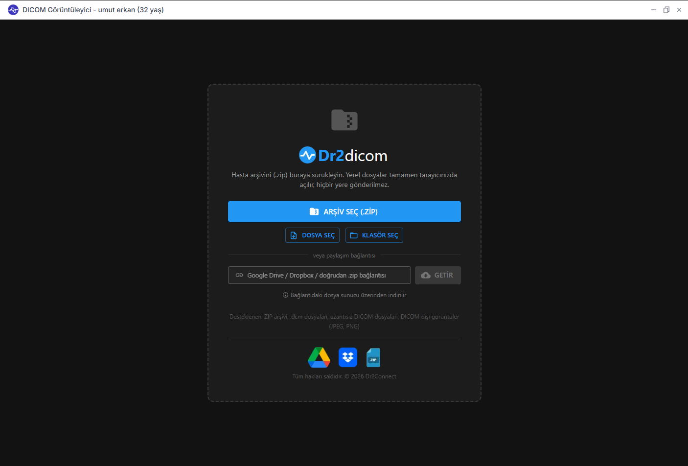 DICOM Ekranı